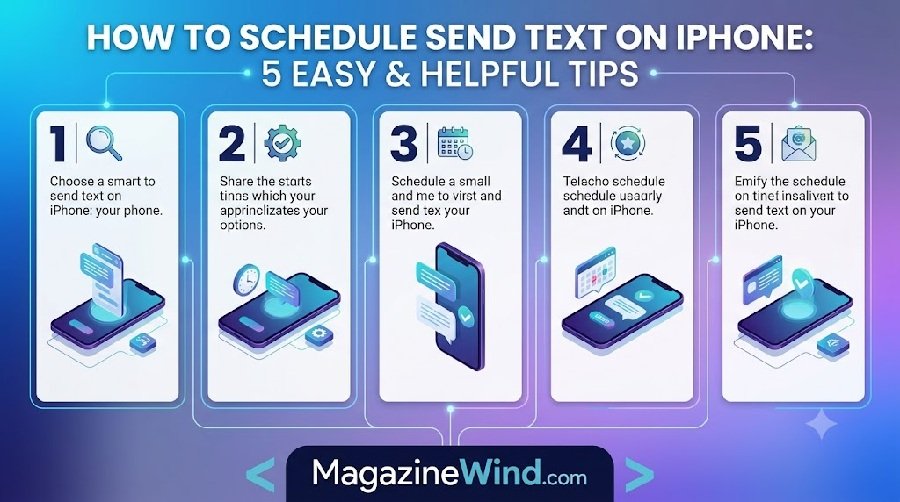 How to Schedule Send Text on iPhone