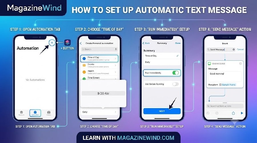 How to Schedule Send Text on iPhone