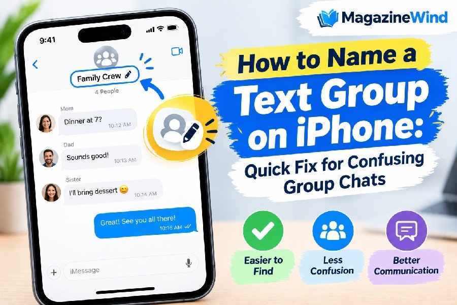 How to Name a Text Group on iPhone
