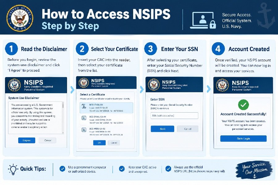 NSIPS Quick Links