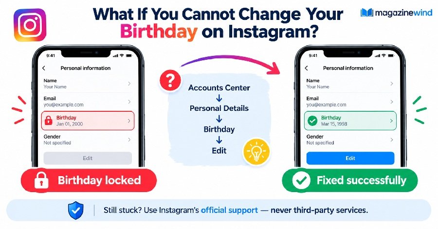How to Change Your Age on Instagram