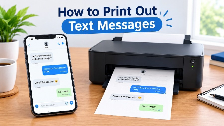 How to Print Out Text Messages