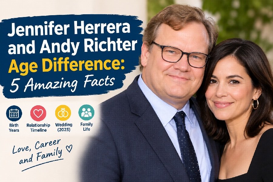 Jennifer Herrera and Andy Richter Age Difference