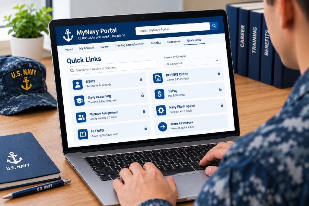 My Navy Quick Links