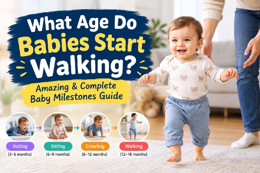 What Age Do Babies Start Walking?