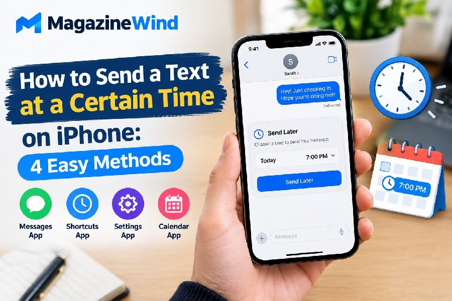 How to Send a Text at a Certain Time on iPhone
