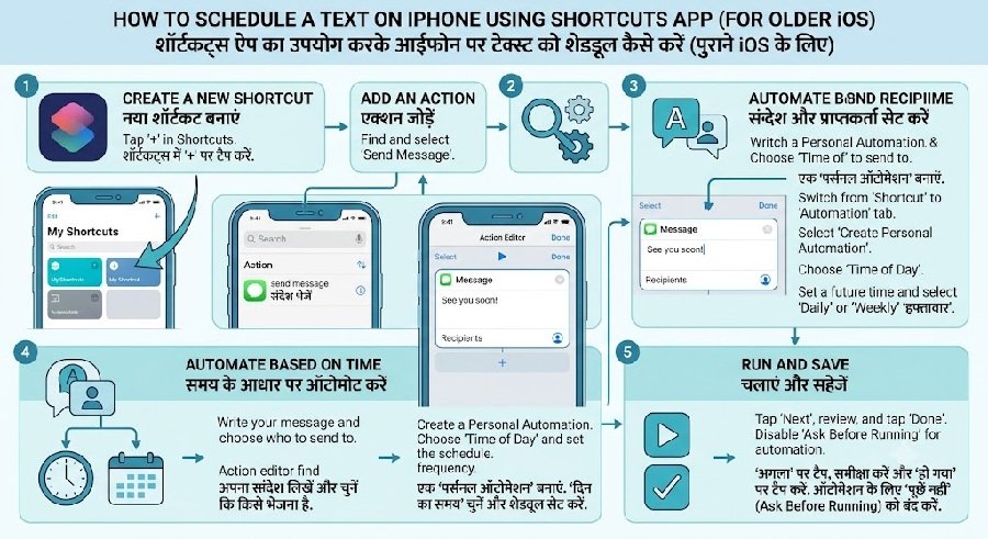 How to Send a Text at a Certain Time on iPhone