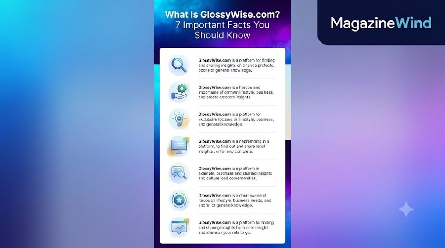 What Is GlossyWise.com?